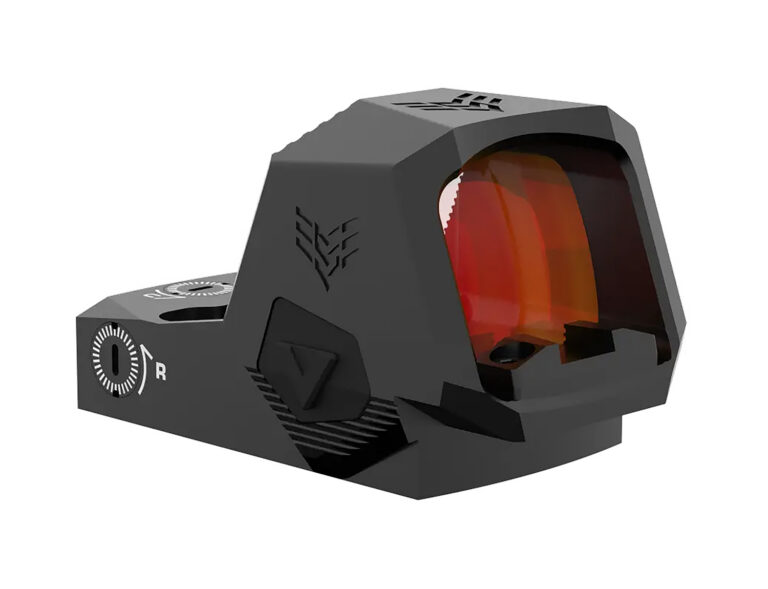 SENTINEL II 1X20MM MICRO REFLEX SIGHT SENTINEL II 1X20MM RED 3 MOA DOT BLACKOUT REAR MICRO SIGHT