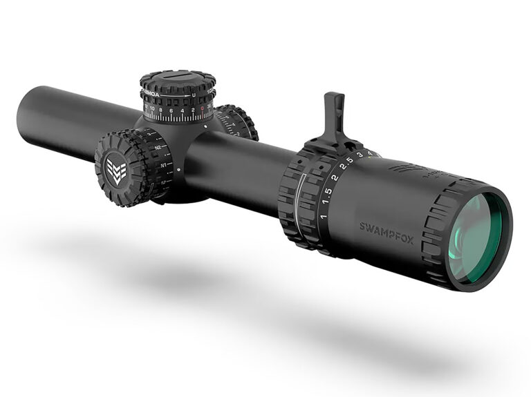 ARROWHEAD 1-10X24 SFP ILLUMINATED RIFLE SCOPE ARROWHEAD LPVO 1-10X24MM SFP ILL GUERRILLA DOT BDC-GREEN BLK