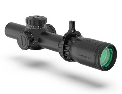 TOMAHAWK II LPVO 1-4X24MM SFP ILLUMINATED RIFLE SCOPE TOMAHAWK II LPVO 1-4X24MM SFP ILLUMINATED RED BFO BLACK