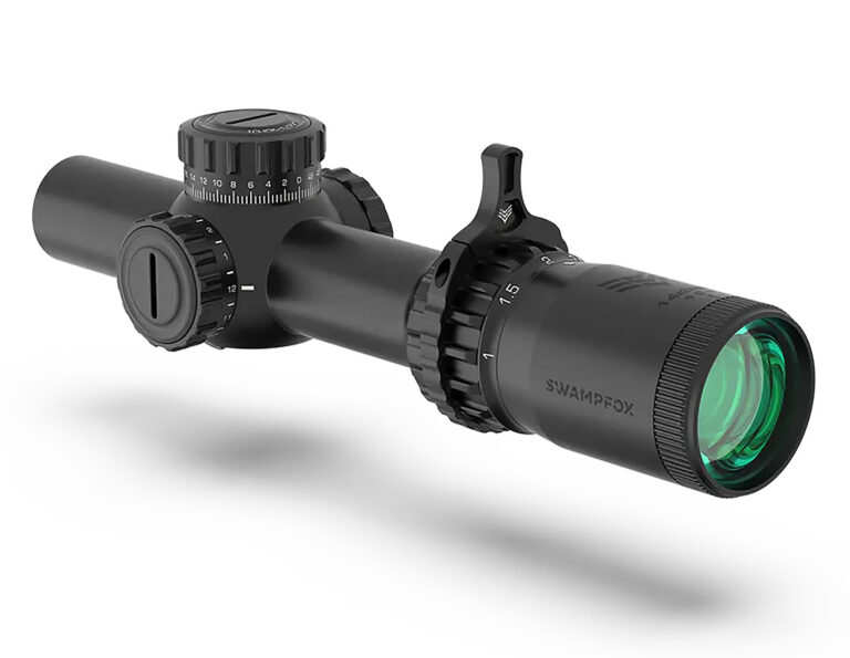 TOMAHAWK II LPVO 1-4X24MM SFP ILLUMINATED RIFLE SCOPE TOMAHAWK II LPVO 1-4X24MM SFP ILLUMINATED RED BFO BLACK