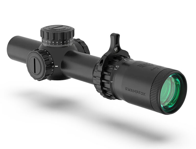 TOMAHAWK II LPVO 1-6X24MM SFP ILLUMINATED RIFLE SCOPE TOMAHAWK II LPVO 1-6X24MM SFP ILLUMINATED RED BFO BLACK
