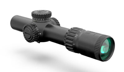 WARHORSE LPVO 1-6X24MM FFP ILLUMINATED RIFLE SCOPE WARHORSE 1-6X24MM FFP ILLUMINATED RED DRAGOON MIL BLACK