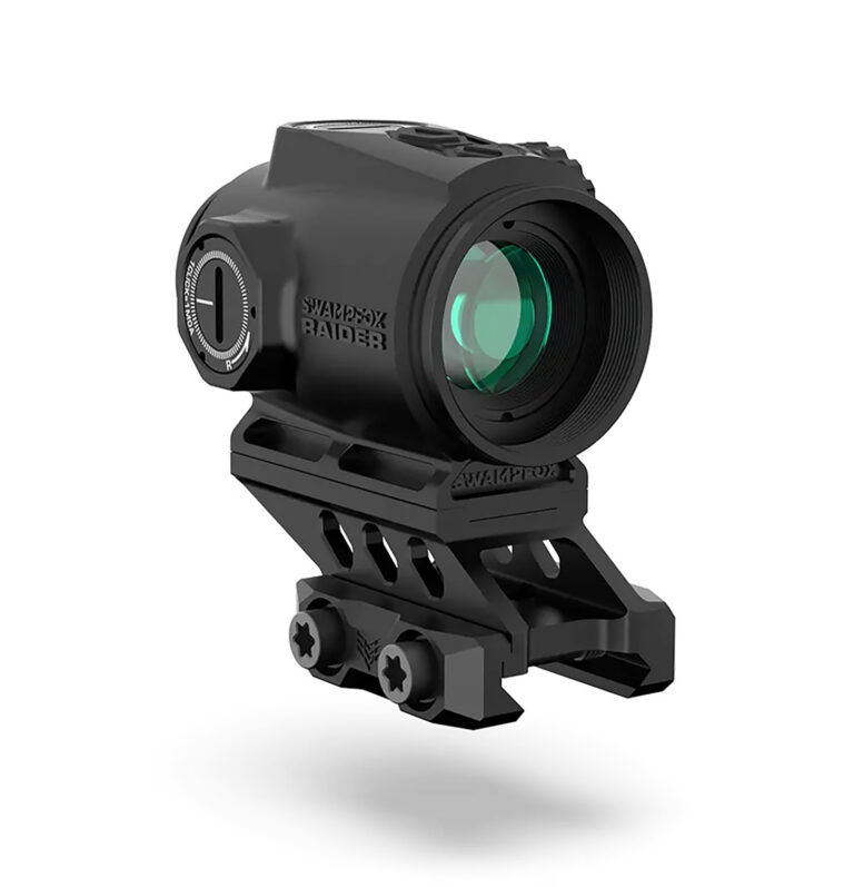 RAIDER 1X MICRO PRISM SIGHT RAIDER 1X RED 6 MOA RETICLE MICRO PRISM SIGHT BLACK