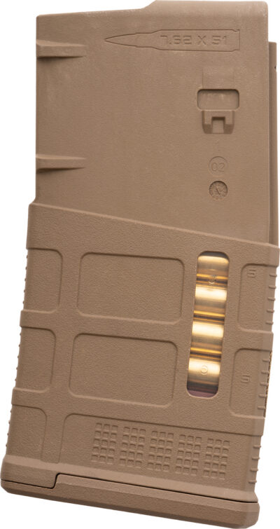 PMAG® LR/SR GEN M3™ 308 WIN RIFLE MAGAZINE W/WINDOW FOR AR-308 PMAG LR/SR G-M3 W/WINDOW 308 WIN 20RD FOR AR-308 COY 1/PACK