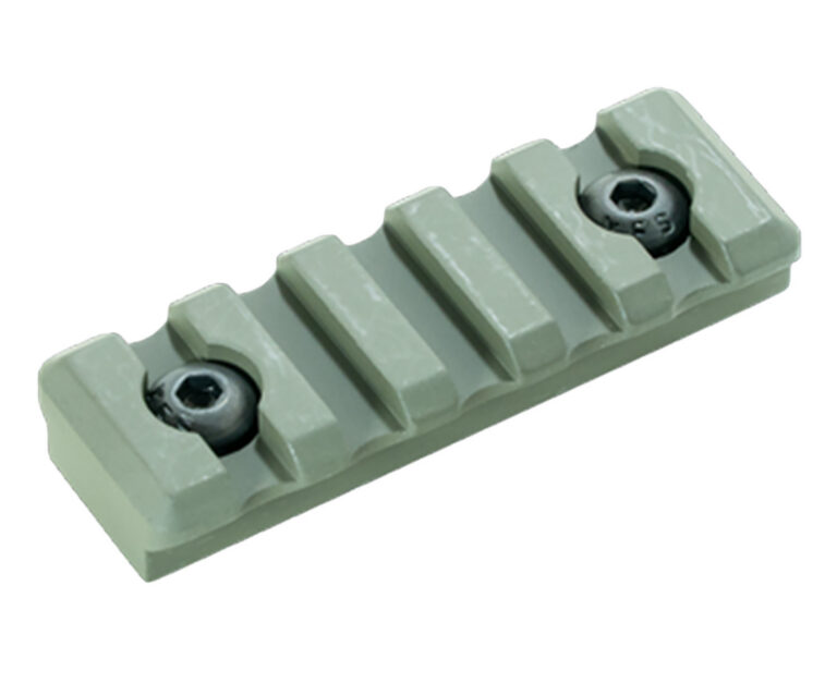 Timber Creek Outdoors M5SPROD M-LOK 3 Slot Picatinny Rail  OD Green Aluminum Fits AR-Platform