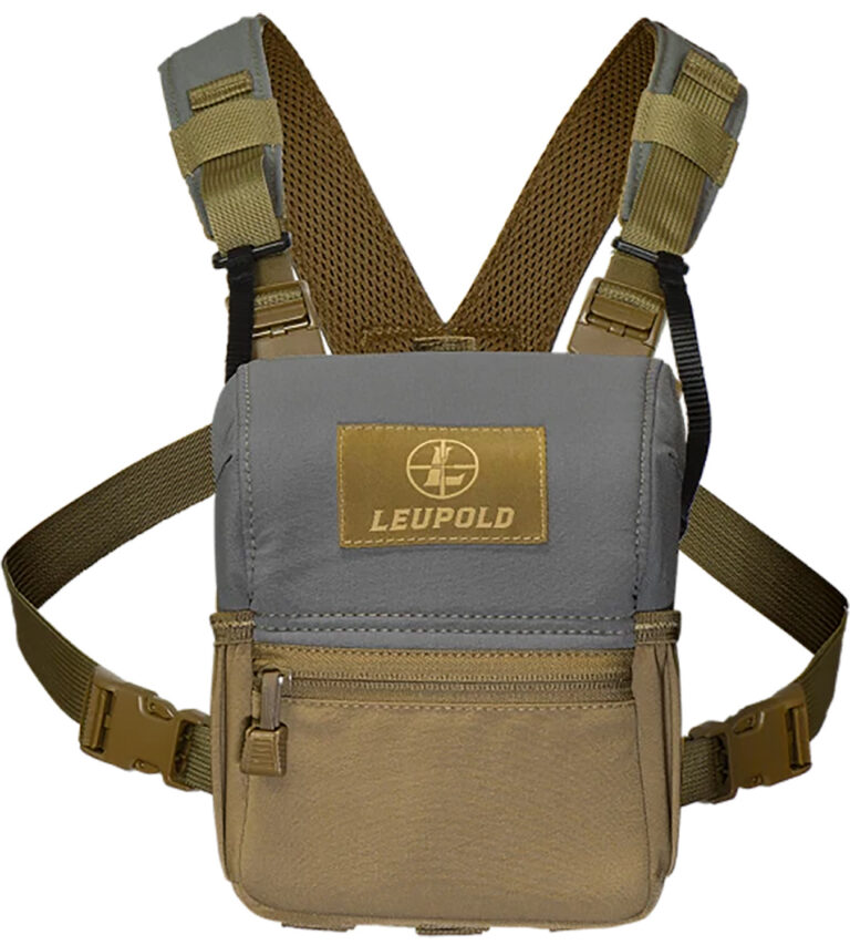 ENCLOSED BINOCULAR HARNESS ENCLOSED BINOCULAR HARNESS MAGNETIC TAN/GRAY