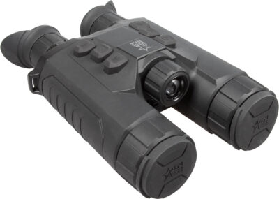 OBSERVIR LRF 25-256 25MM 4.5-18X THERMAL BINOCULARS W/LASER OBSERVIR LRF 25-256 25MM 4.5-18X MAG 256X192-RES BLACK