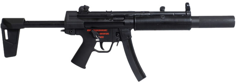 CENTURY AP5SD 9MM NATO PISTOL W/BRACE 5.75" BARREL 2-30RD MAG