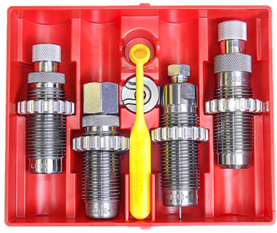 4 DIE – DELUXE PISTOL DIE SET .30 SUPER CARRY FULL LENGTH SIZING 4-DIE SET CARBIDE