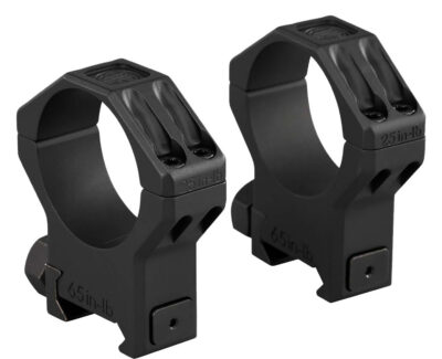 ALPHA6 SCOPE RING SET 34MM X-HIGH PROFILE 1.25 IN AL MATTE BLK