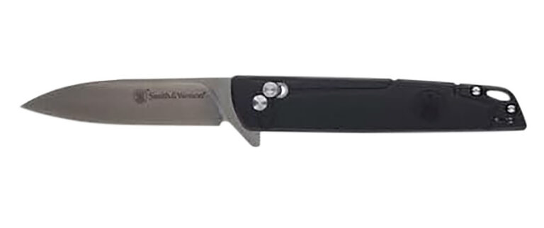 Smith & Wesson Knives 1223612 Special Ops EDC 3.30" Folding Drop Point 8Cr13MoV SS Blade