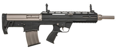 SDS Imports 21000107 TAR 12MP  12 Gauge 3″ 5rd 18.50″ Nickel Marine Benelli/Mobil Polymer Stock