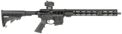 SMITH & WESSON M&P 15 SPORT III WITH CT RED DOT OPTIC M-LOK FIXED STOCK BLACK 5.56 NATO MLGS 16IN HEAVY BARREL 10RD CO HI MD NJ RI VT COMPLIANT 14208