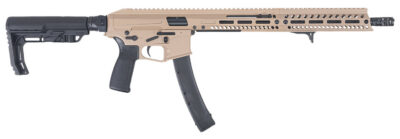 Patriot Ordnance Factory 01927 Phoenix  9mm 35+1 16.50″ Flat Dark Earth Cerakote Picatinny Rail