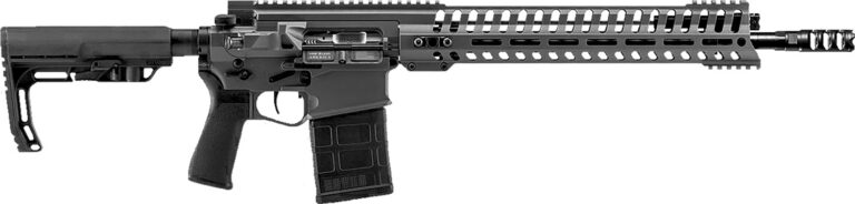 Patriot Ordnance Factory 01930 Revolution PD 308 Win 20+1 16.50" Black Nitride Tungsten Cerakote