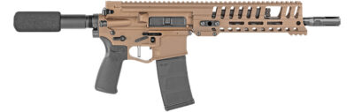 Patriot Ordnance Factory 01800 P415 Edge  300 Blackout 30+1 10.50″ Black Nitride Burnt Bronze Cerakote Receiver