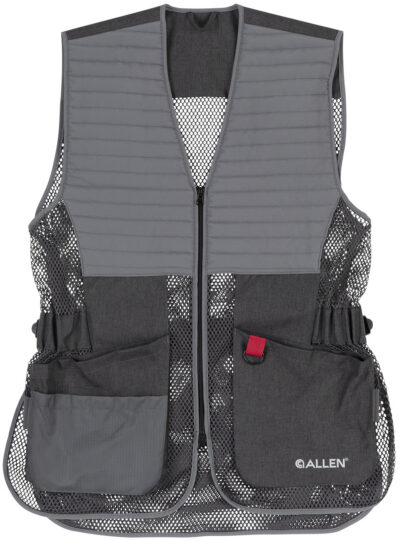 ALLEN COMPETITOR SHOOTING VEST – R OR L – M/L – GRAY