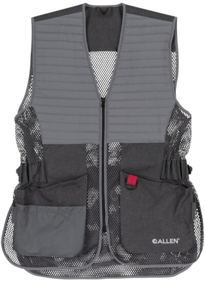 ALLEN COMPETITOR SHOOTING VEST – R OR L – XL/XXL – GRAY