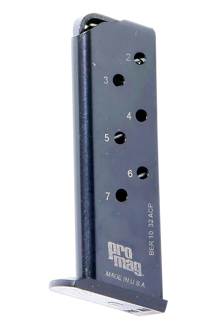 ProMag BER10 7rd 32 ACP Fits Beretta 3032 Tomcat Blued Steel