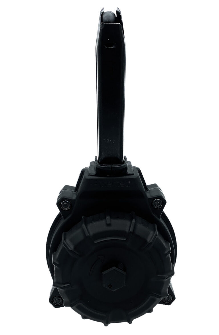 ProMag DRMA112 50rd Drum 9mm Fits Springfield Armory Echelon Black DuPont Zytel Polymer