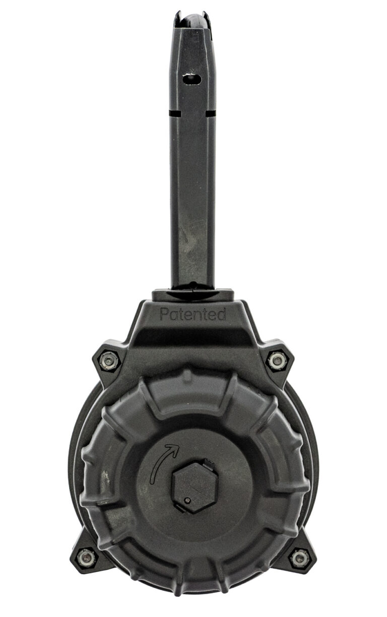 ProMag DRMA94   50rd Drum 9mm Fits Taurus TH9 Black DuPont Zytel Polymer