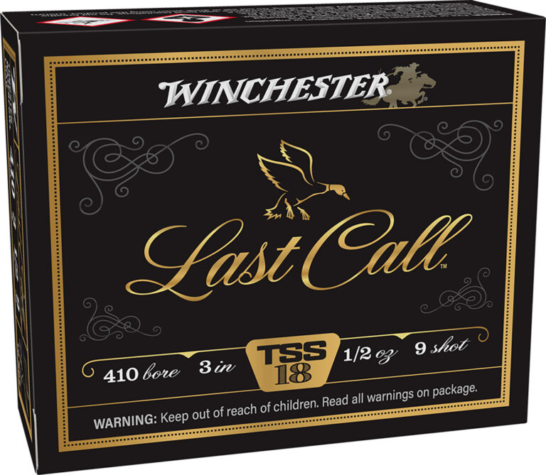 Winchester Last Call Waterfowl TSS Load 410 ga. 3 in.1/2 oz. 9 Shot 10 rd.