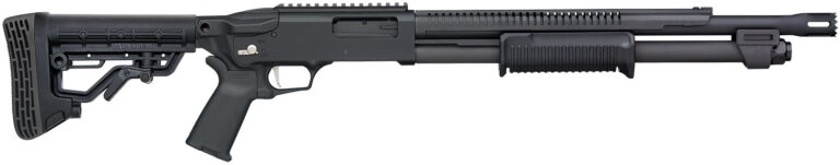 590R 12 GAUGE PUMP SHOTGUN 590R 12 GAUGE 18.5'' BBL 7 ROUND BLACK W/PICATINNY RAIL BLACK