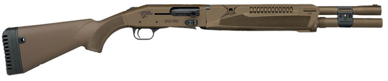 Mossberg 85181 940 Pro Thunder Ranch 12 Gauge Semi-Auto 3" 7+1 18.50" Patriot Brown Cerakote Steel Barrel, M-LOK w/Heat Shield Forend, Patriot Brown Cerakote Drilled & Tapped Receiver, Adjustable Flat Dark Earth Synthetic Stock