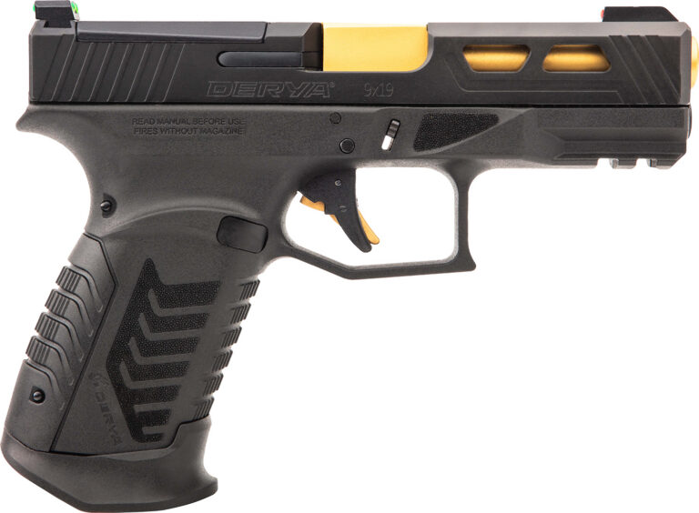 DERYA DY9 9MM 3.86 GOLD 15RD
