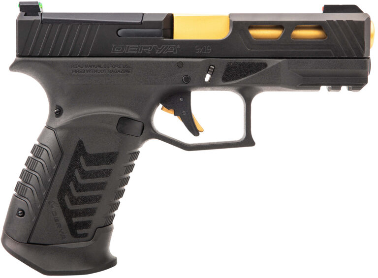 DERYA DY9 9MM 3.86 GOLD 10RD