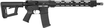 Diamondback DB1718K001 DB15  5.56 NATO 30+1 16″ Black Nitride Threaded Barrel, Black Hardcoat Anodize Picatinny Rail Aluminum Receiver, Adjustable Black Synthetic Stock, Magpul MOE Grip
