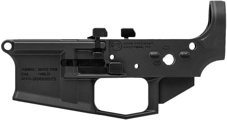 Aero Precision Pro Lower Receiver M4E1 Compatible w/ AR15 Components and Magazines