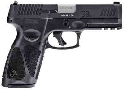 Taurus 1-G3BSR9041 G3  Full Size Frame 9mm Luger 17+1 4″ Matte Stainless Steel Barrel, Matte Black Serrated Alloy Steel Slide, Black Polymer Frame w/Picatinny Rail, Textured Grip