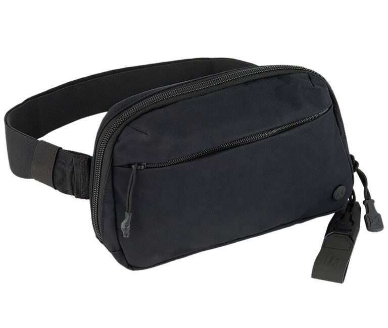 Vertx VTX5264IBK Everyday Fanny Pack 2.0 Black Nylon Fanny Pack Zipper/Velcro Closure