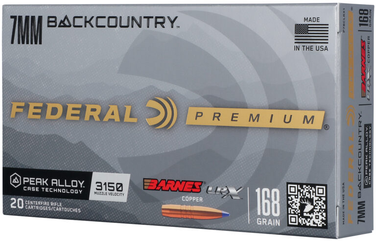 BARNES LRX COPPER 7MM BACKCOUNTRY RIFLE AMMO BARNES LRX COPPER 7MM BACKCOUNTRY 168GR POLYMER BT 20/BOX