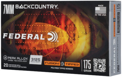 Federal Fusion Rifle Ammo 7mm Backcountry 175 gr. Fusion Tipped 20 rd.