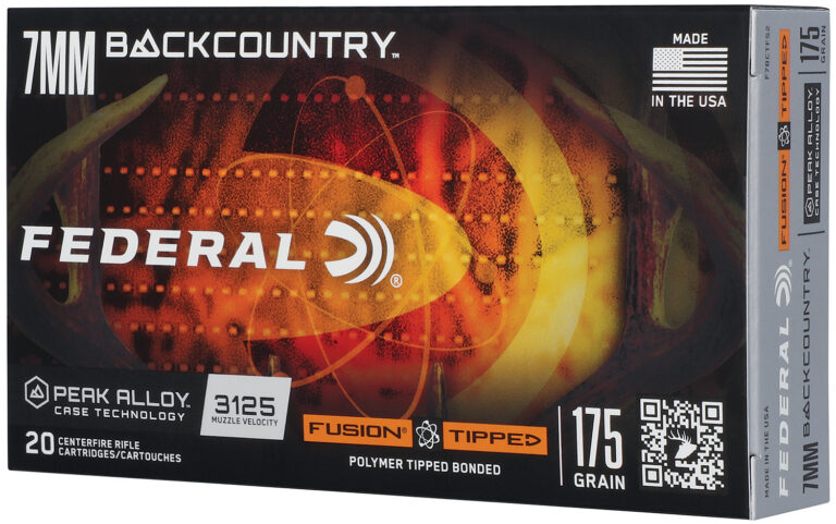 Federal Fusion Rifle Ammo 7mm Backcountry 175 gr. Fusion Tipped 20 rd.