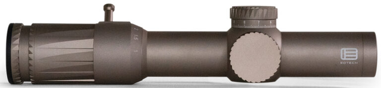 VUDU 1-10X28MM FFP ILLUMINATED RIFLE SCOPE VUDU 1-10X28MM FFP ILLUMINATED SR5 MRAD RETICLE TAN