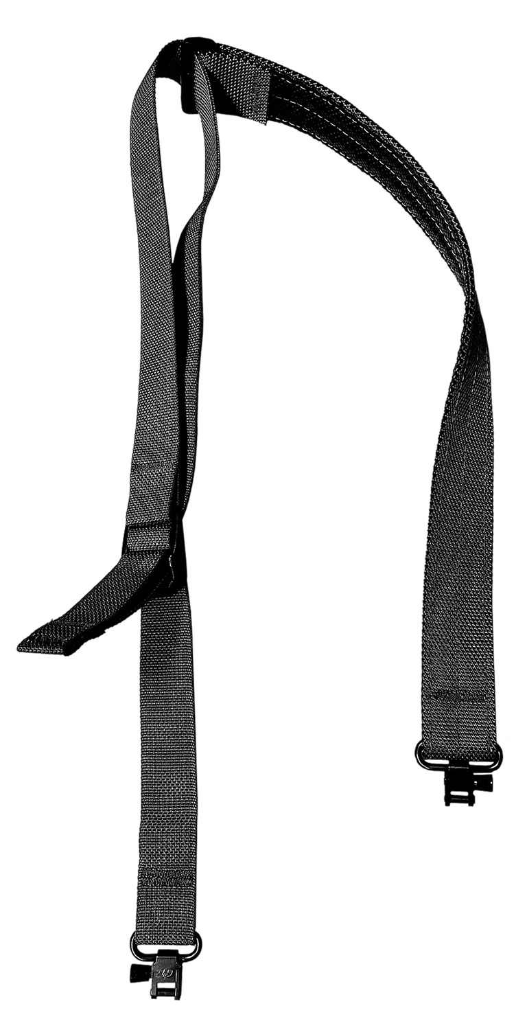 TacShield Buckhorn Sling w/ Tac-Grip & QD Swivels Black