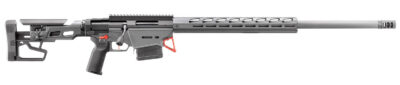 RUGER PRECISION RIFLE CUSTOM SHOP 6MM GT 26″BBL, STEALTH GRY CERAKOTE, TRIGGER TECH TRIGGER, 2-10RD