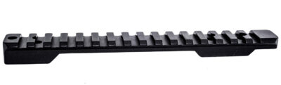 Weatherby PS0252150 Picatinny Rail Peak 44 Black Weatherby Mark V Picatinny Rail/Weaver Mount Short Action