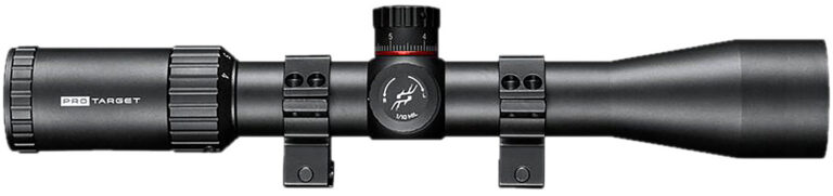 SIMMONS 4-12x40 ProTarget Black FC WP/FP T Turrets Box