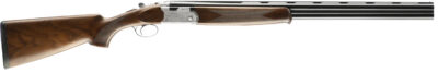 Beretta USA J686F1228 686 Silver Pigeon I 12 Gauge 3″ 2rd 28″ Blued Over/Under Vent Rib Barrel,  Silver Engraved Receiver, Fixed Grade II Walnut Wood Stock, Right Hand