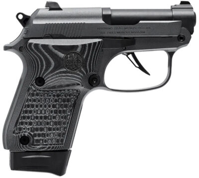 Beretta USA J20X22R8M2 20X Bobcat You’re On Your Own  22 LR 8+1 2.40″ Black Steel Barrel, Silver Cerakote ELS/Serrated Steel Slide, Black Polymer Frame w/Beavertail, Helica Texture Grip