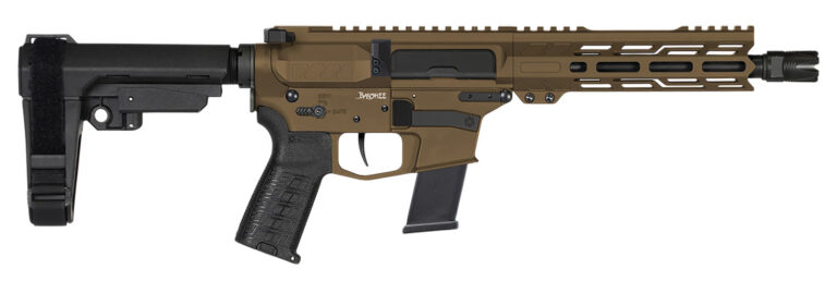 CMMG PISTOL, BANSHEE, MK10, 10MM, 8", MIDNIGHT BRZ W/ADJ RIP BRACE