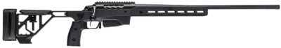 Tikka JRTXAGB31424 T3x Ace Game 22-250 Rem 10+1 24″ Fluted Threaded Barrel, Black Cerakote Picatinny Rail Aluminum Receiver, M-LOK Handguard, Adjustable Aluminum Stock, Black Polymer Grip
