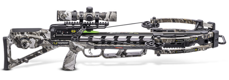TenPoint Turbo X Crossbow Package ACUslide Rangemaster 100 Scope Vektra