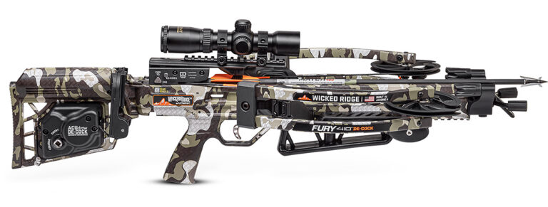 Wicked Ridge Fury 410 De-Cock Crossbow Package ACUdraw De-Cock Peak XT