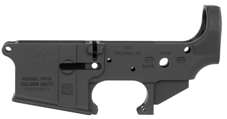 FN 20100466 FN-15 Stripped Lower Type 3 Hard Anodized