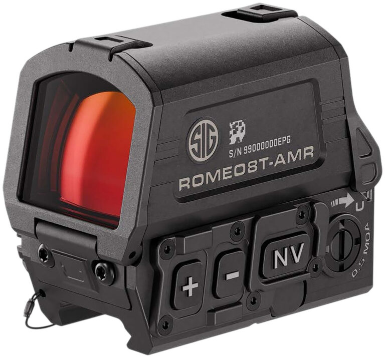 SIG ROMEO8T-AMR RED DOT 1X40MM 0.5MOA M1913 BLK
